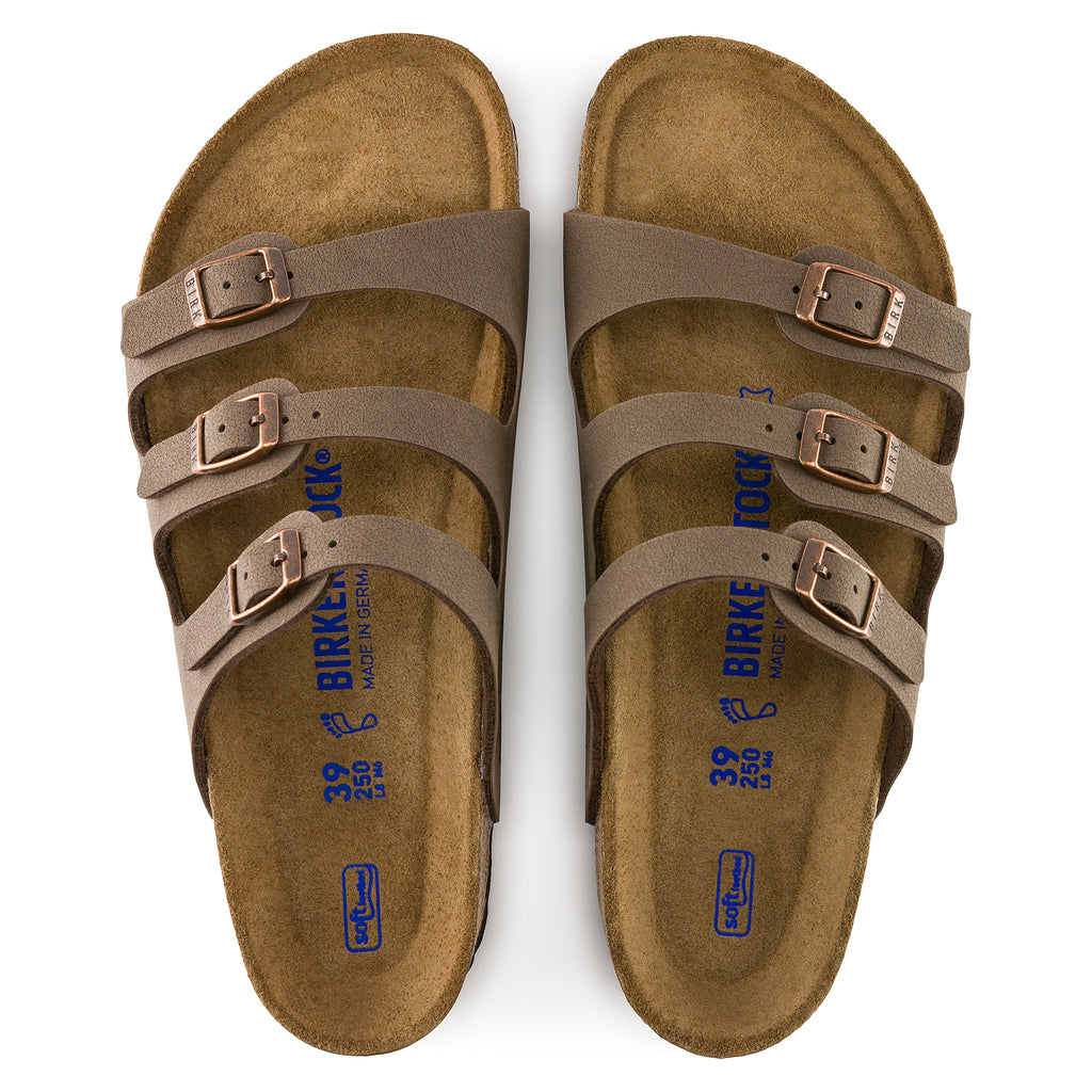 Birkenstock Florida Soft Footbed Birko-Flor Mocha