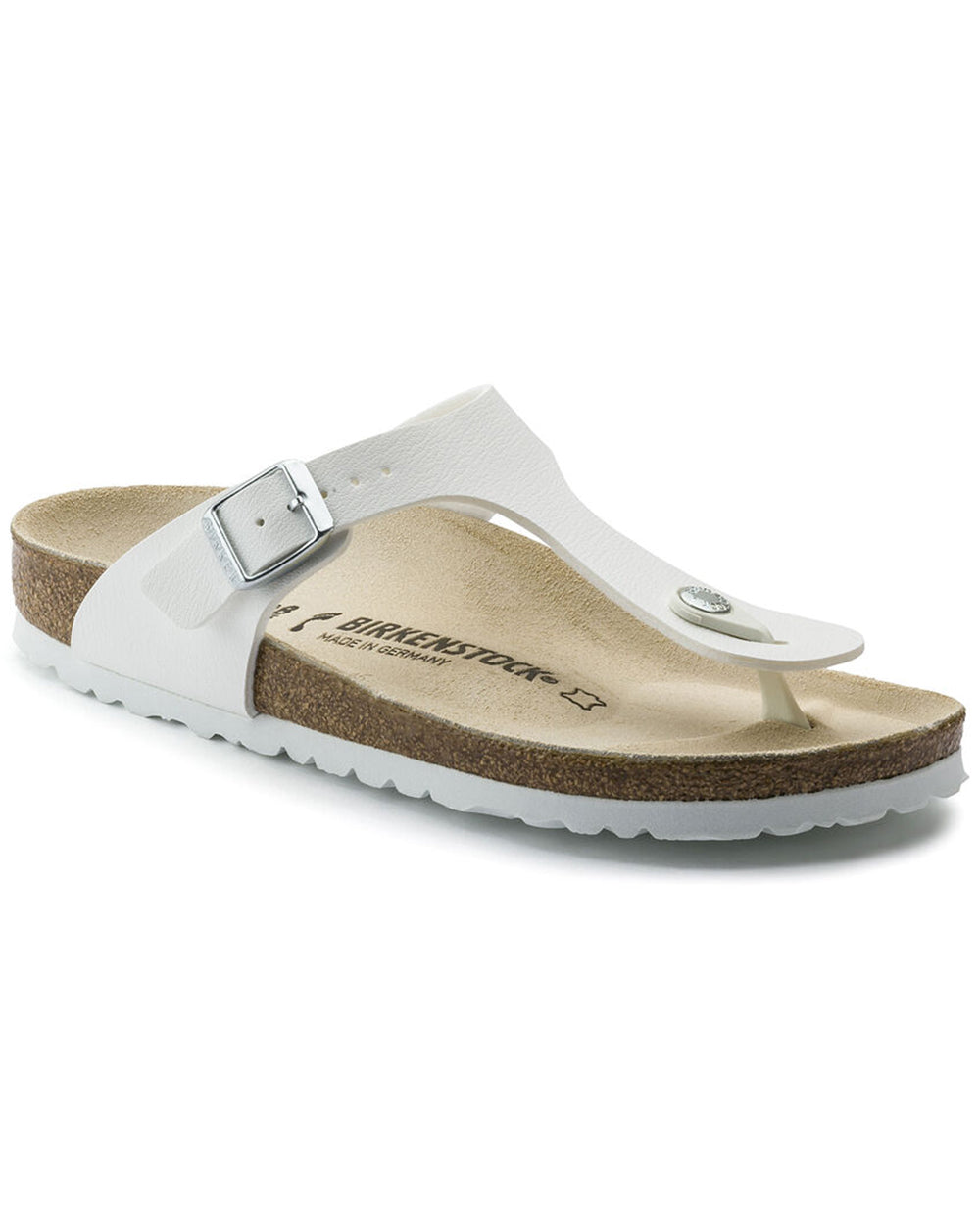 Birkenstock Gizeh Birko-Flor White