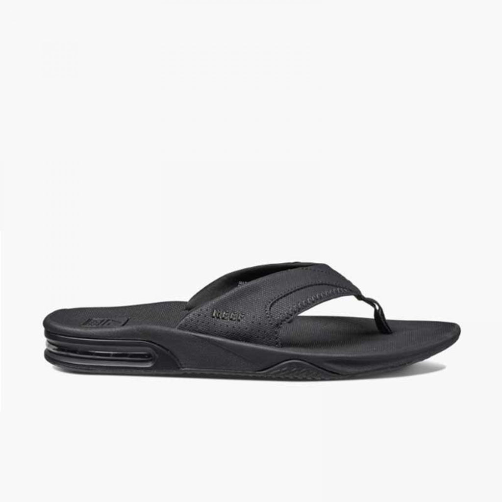 Reef Fanning Flip Flop All Black