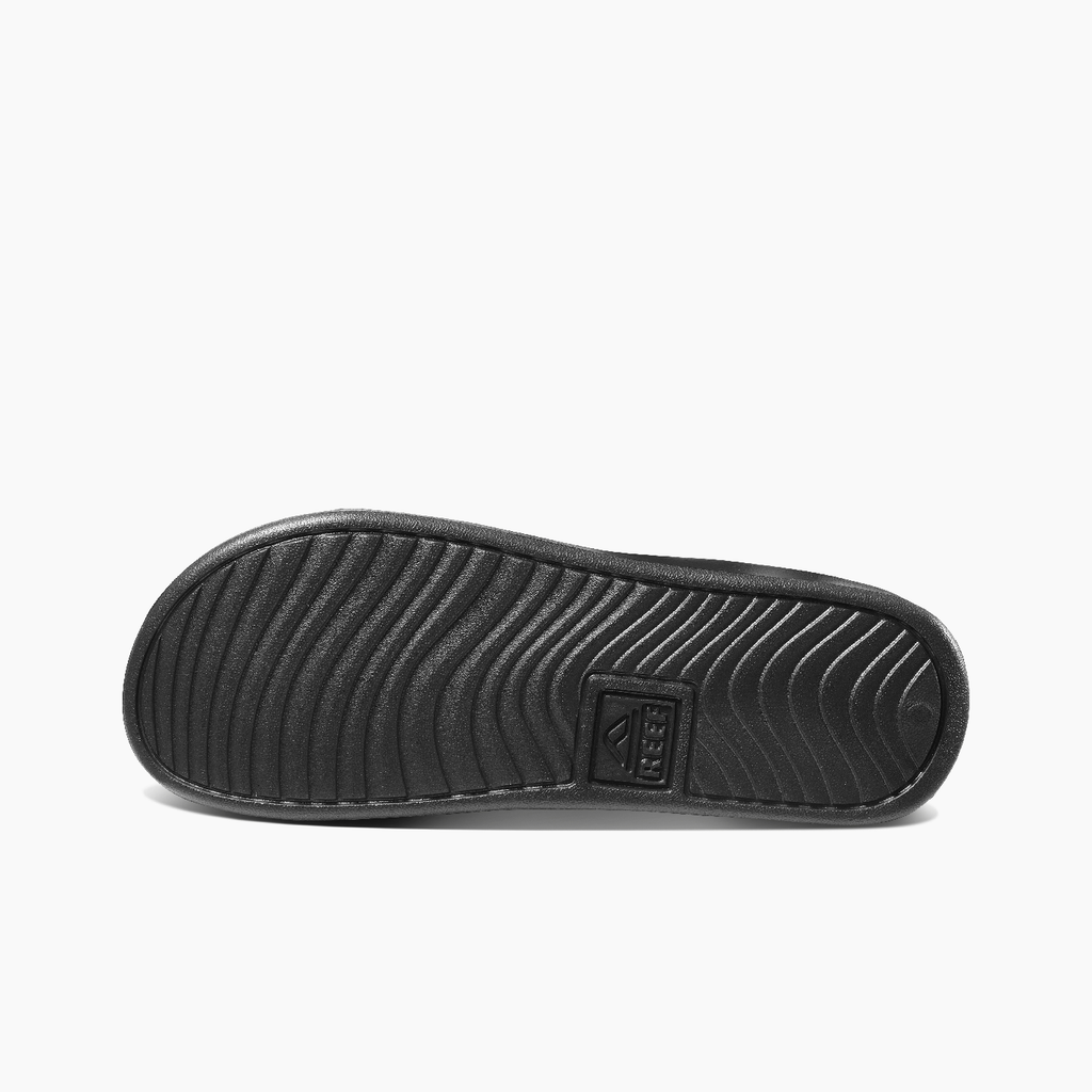 Reef One Slide Flip Flop Black/White