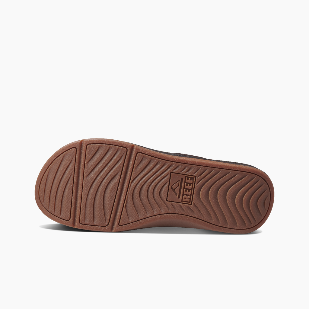 Reef Leather Ortho Coast Flip Flop Brown