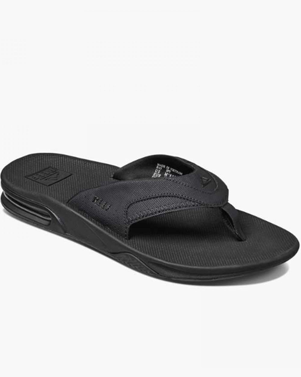 Reef Fanning Flip Flop All Black