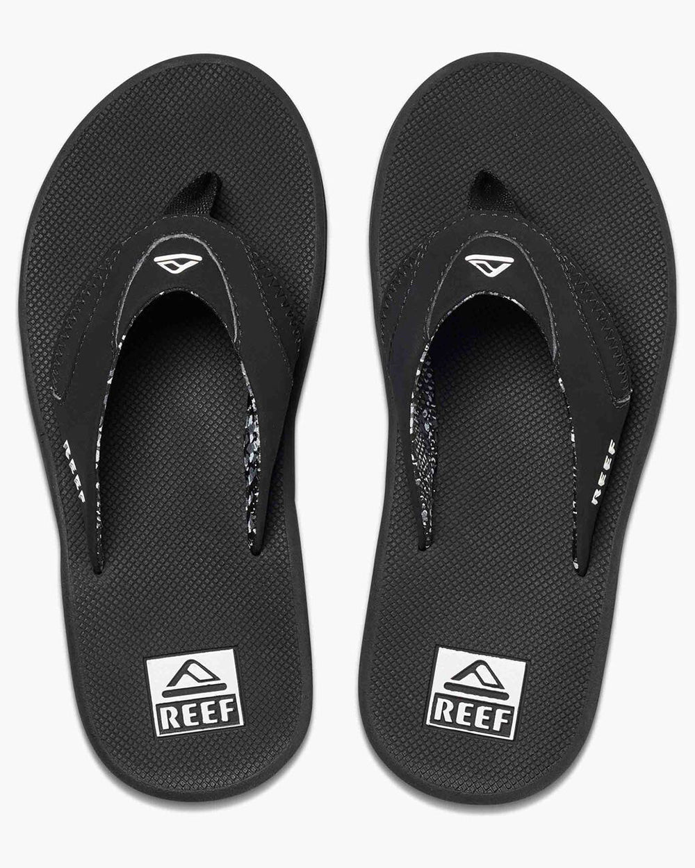 Reef Fanning Flip Flop Black