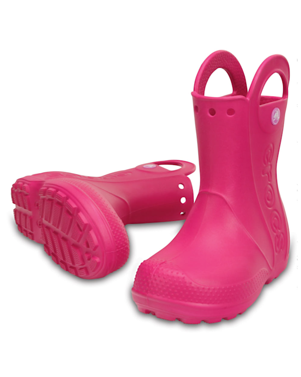 Crocs Kids Handle It Rain Boot Candy Pink